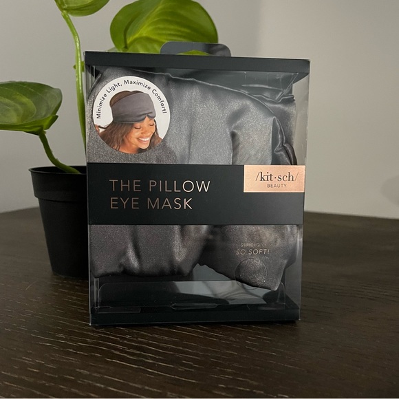 Kitsch Accessories Kitsch Gray Satin The Pillow Eye Mask Poshmark